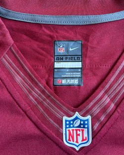 Camiseta NFL Nike Washington Redskins 10 Robert Griffin III Mujer Burdeos L