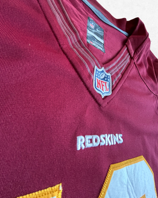 Camiseta NFL Nike Washington Redskins 10 Robert Griffin III Mujer Burdeos L