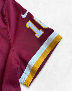 Camiseta NFL Nike Washington Redskins 10 Robert Griffin III Mujer Burdeos L