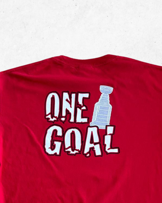 Camiseta NFL Ottawa Senators One Team One Goal Rojo L