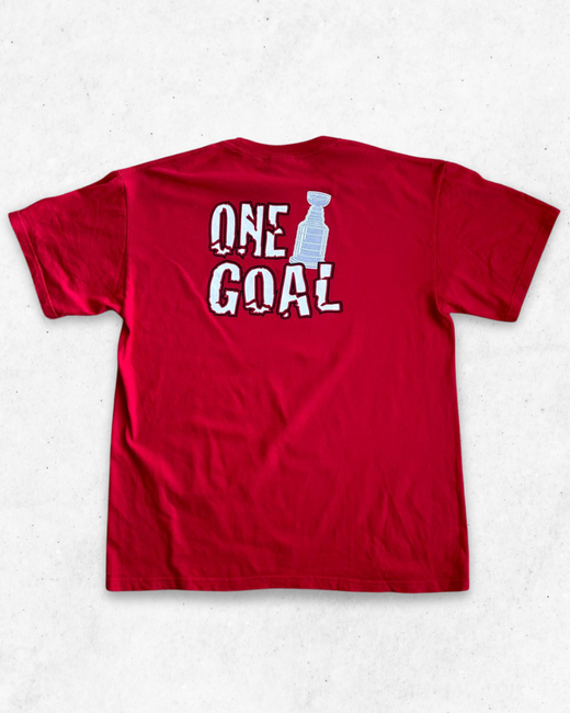 Camiseta NFL Ottawa Senators One Team One Goal Rojo L