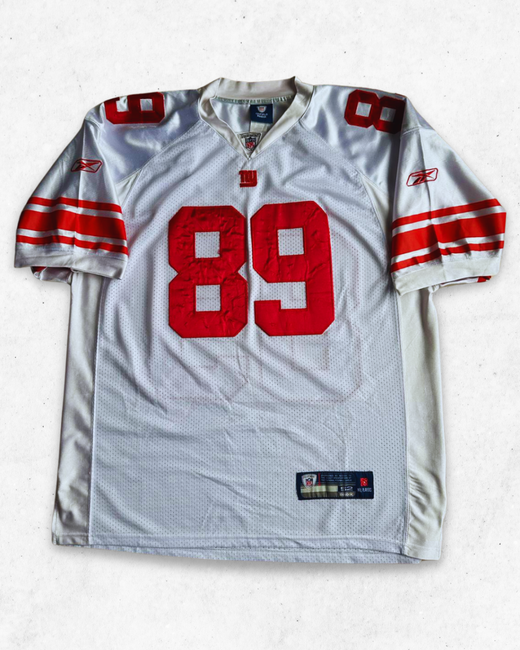 Camiseta NFL Reebok New York Giants 89 Kevin Boss Blanco XL