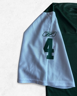 Camiseta NFL Reebok New York Jets 4 Favre Verde XL