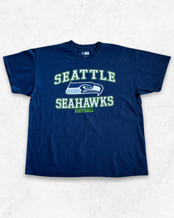 Camiseta NFL Seattle Seahawks Azul Marino XL - Segunda Mano