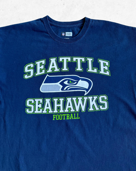 Camiseta NFL Seattle Seahawks Azul Marino XL - Segunda Mano