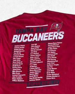Camiseta NFL Tampa Bay Buccaneers Super Bowl Rojo L - Segunda Mano