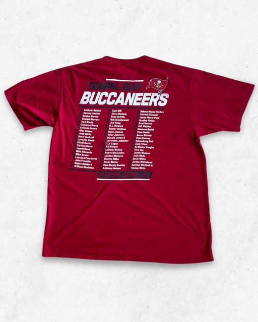 Camiseta NFL Tampa Bay Buccaneers Super Bowl Rojo L - Segunda Mano