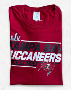 Camiseta NFL Tampa Bay Buccaneers Super Bowl Rojo L - Segunda Mano