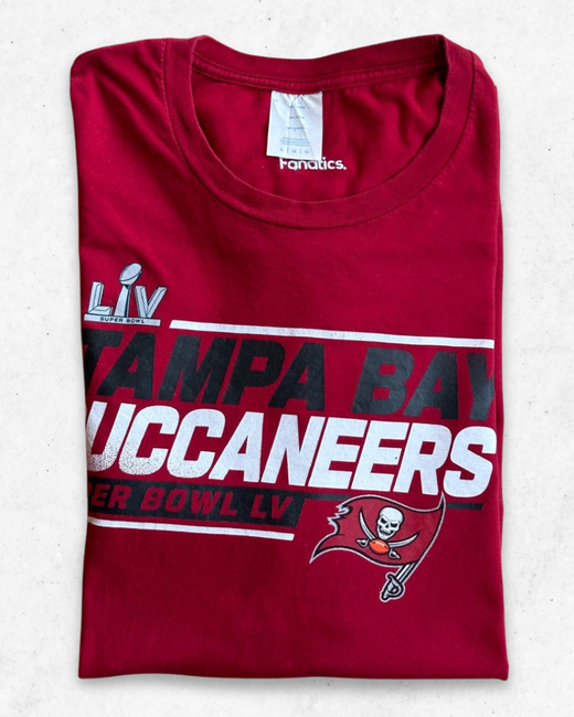 Camiseta NFL Tampa Bay Buccaneers Super Bowl Rojo L - Segunda Mano