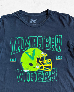 Camiseta NFL Tampa Bay Vipers Negro L