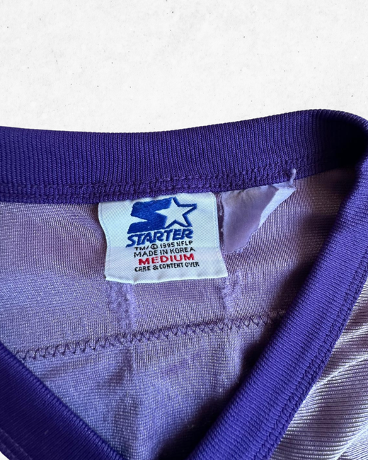 Camiseta NFL Vintage 90s Minnesota Vikings 93 John Randle Niños Morado M