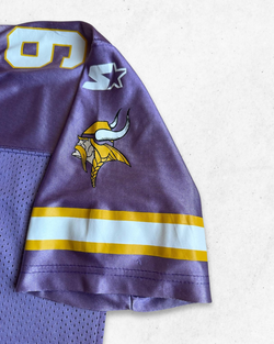 Camiseta NFL Vintage 90s Minnesota Vikings 93 John Randle Niños Morado M