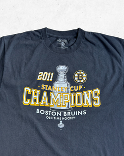 Camiseta NHL Boston Bruins Stanley Cup Negro L - Segunda Mano