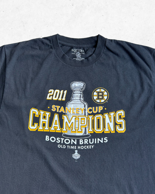 Camiseta NHL Boston Bruins Stanley Cup Negro L - Segunda Mano