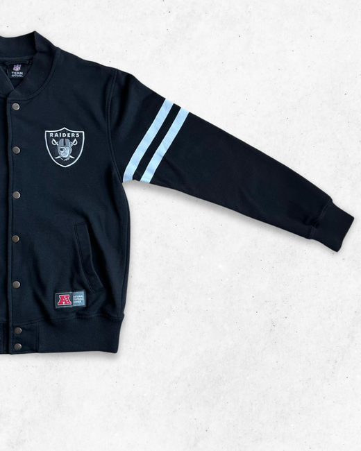 Chaqueta Bomber NFL Las Vegas Raiders Negro S - Segunda Mano