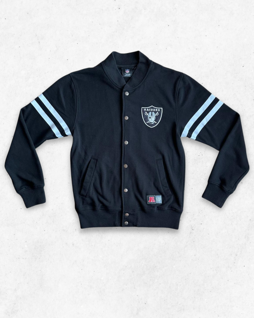 Chaqueta Bomber NFL Las Vegas Raiders Negro S - Segunda Mano