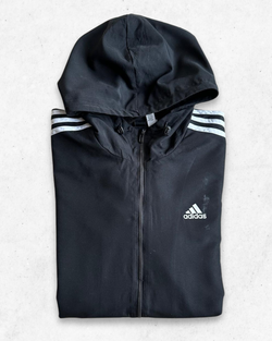 Cortavientos Adidas Negro M - Segunda Mano