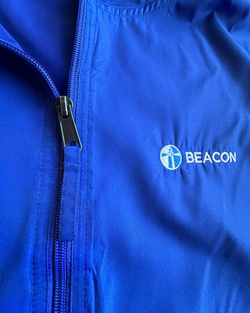 Cortavientos Champion Beacon Azul L - Segunda Mano