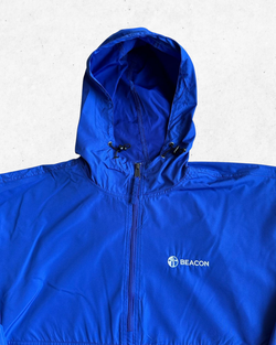 Cortavientos Champion Beacon Azul L - Segunda Mano