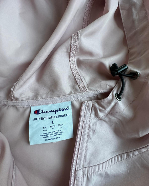 Cortavientos Champion Mujer Rosa y Fucsia L