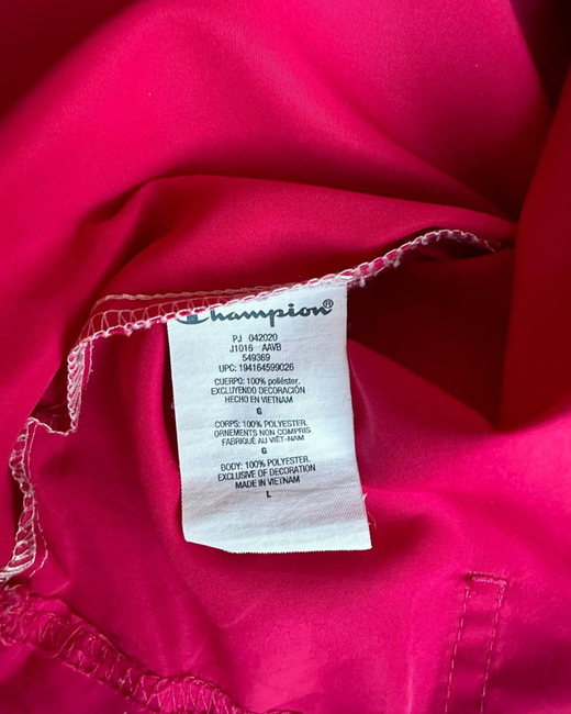 Cortavientos Champion Mujer Rosa y Fucsia L