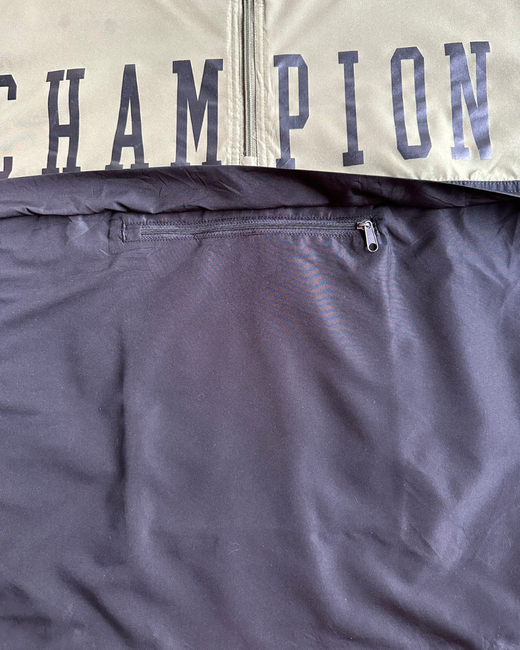 Cortavientos Champion Verde y Negro XL - Segunda Mano