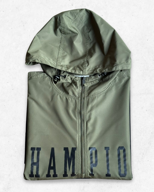 Cortavientos Champion Verde y Negro XL - Segunda Mano