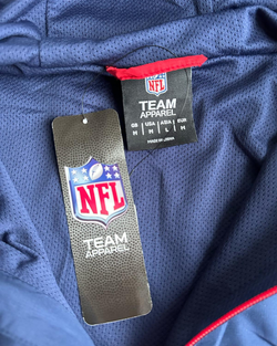 Cortavientos NFL New England Patriots Azul Marino M