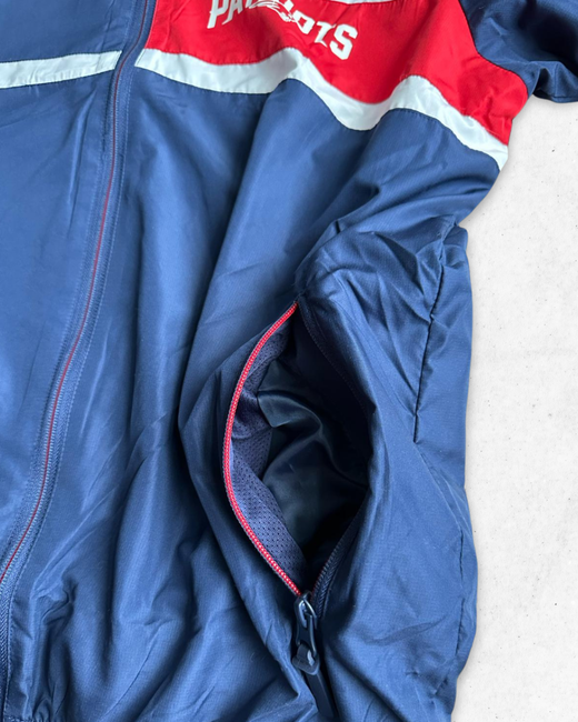 Cortavientos NFL New England Patriots Azul Marino M