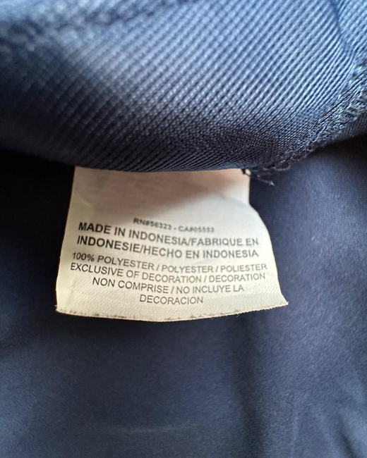 Cortavientos Nike Baseball Azul Marino XL - Segunda Mano