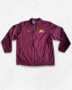 Cortavientos Nike Minnesota Golden Gophers Hombre Burdeos XXL - Segunda Mano