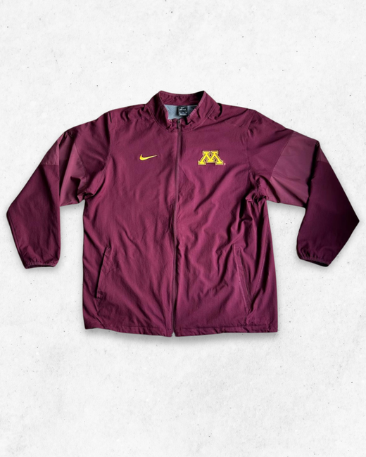 Cortavientos Nike Minnesota Golden Gophers Hombre Burdeos XXL - Segunda Mano