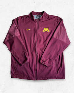 Cortavientos Nike Minnesota Golden Gophers Hombre Burdeos XXL - Segunda Mano