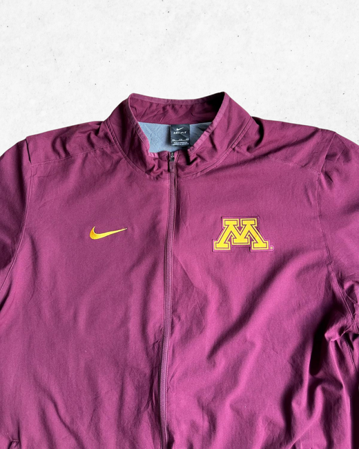 Cortavientos Nike Minnesota Golden Gophers Hombre Burdeos XXL - Segunda Mano