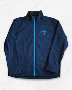Chaqueta Polar NFL Carolina Panthers Hombre Negro XL - Segunda Mano