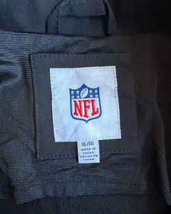 Chaqueta Polar NFL Carolina Panthers Hombre Negro XL - Segunda Mano