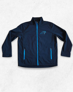 Chaqueta Polar NFL Carolina Panthers Hombre Negro XL - Segunda Mano