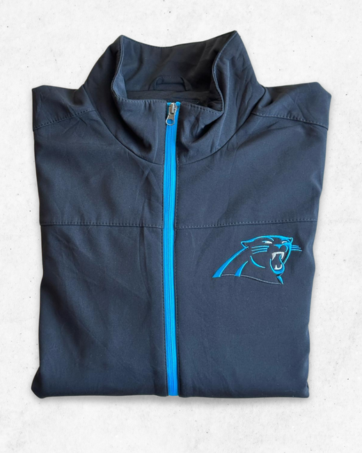 Chaqueta Polar NFL Carolina Panthers Hombre Negro XL - Segunda Mano