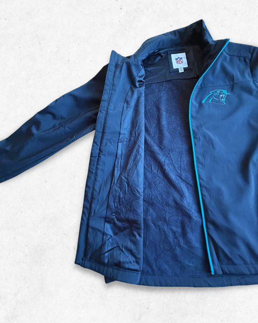 Chaqueta Polar NFL Carolina Panthers Hombre Negro XL - Segunda Mano