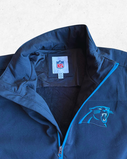 Chaqueta Polar NFL Carolina Panthers Hombre Negro XL - Segunda Mano