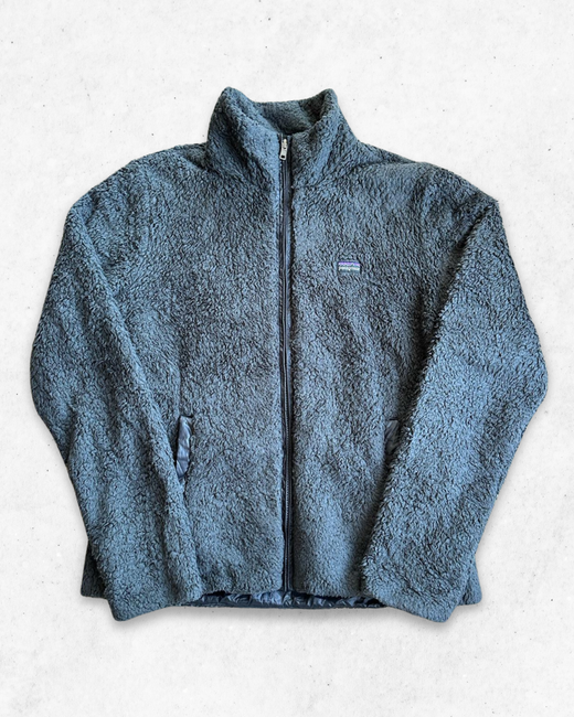 Chaqueta Polar Patagonia Impermeable Mujer Gris Plomo L