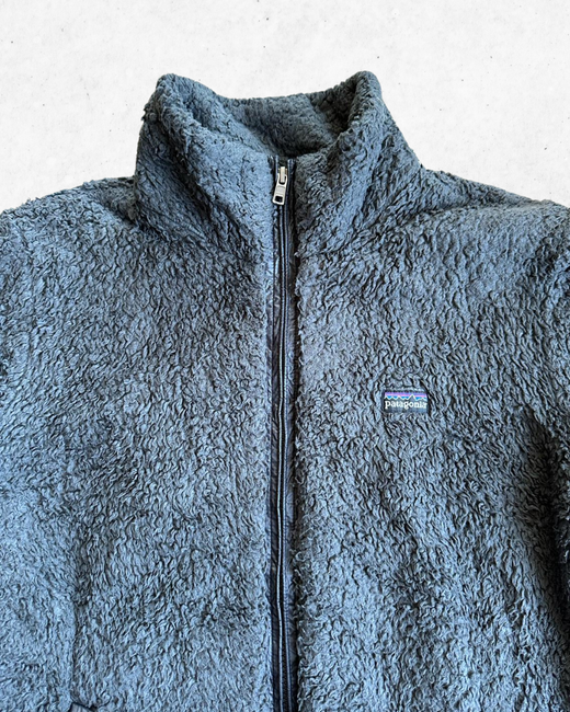 Chaqueta Polar Patagonia Impermeable Mujer Gris Plomo L - Segunda Mano