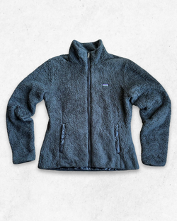 Chaqueta Polar Patagonia Impermeable Mujer Gris Plomo L - Segunda Mano