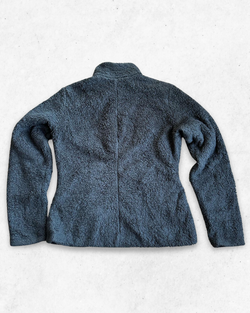 Chaqueta Polar Patagonia Impermeable Mujer Gris Plomo L - Segunda Mano