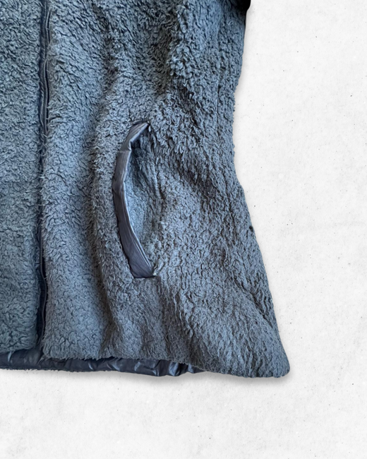 Chaqueta Polar Patagonia Impermeable Mujer Gris Plomo L - Segunda Mano