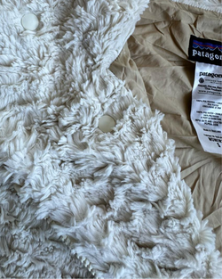 Chaqueta Polar Patagonia Los Pelage Mujer Blanco S - Segunda Mano