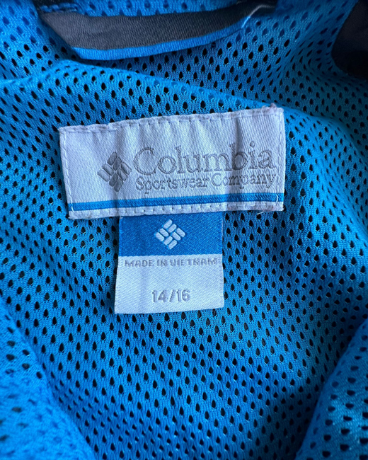 Cortavientos Columbia Niños Negro 14/16