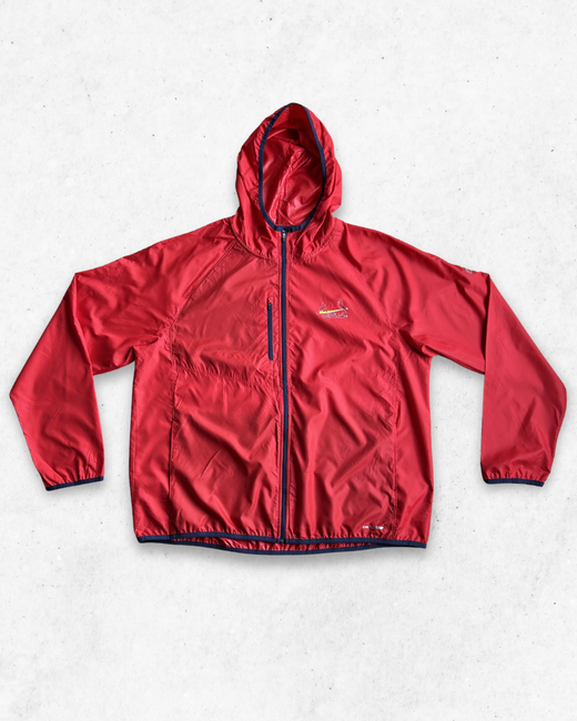 Cortavientos MLB Saint Louis Cardinals Rojo XL