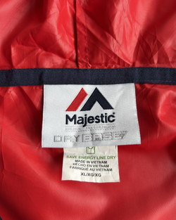 Cortavientos MLB Saint Louis Cardinals Rojo XL