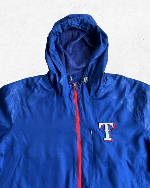 Cortavientos MLB Texas Rangers Azul L